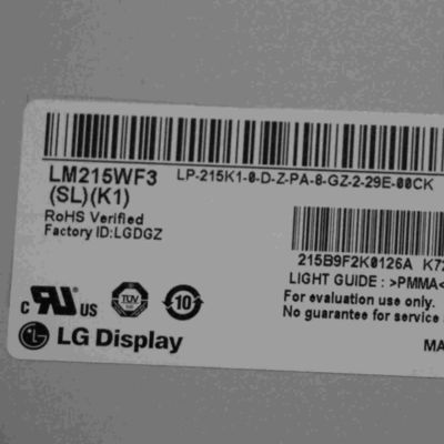 102PPI産業LCDのパネル250cd/m2 LM215WF3-SLK1 1920×1080 WLED