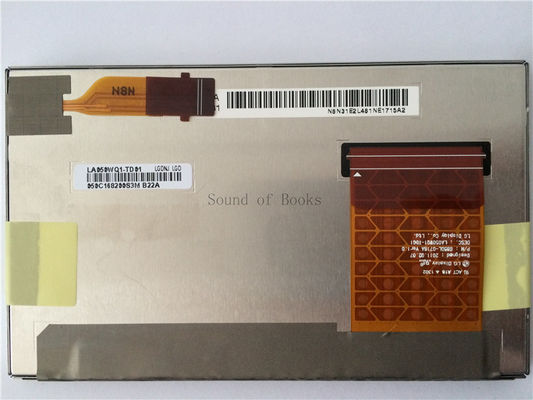 5.0&quot; 480×234 RGB 1100cd/m2産業LCDのパネル106PPI LA050WQ1-TD01