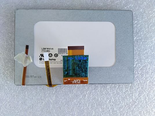 7.0&quot; 800×480 350cd/M2 134PPI Square Tft Screen LB070WV6-TD08 65/65/50/60 (タイプ)