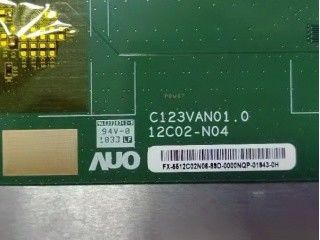 12.3黒い自動車TFTの表示C123VAN01.0 RSDS （1つのチャネル） FPCを普通じりじり動かしなさい